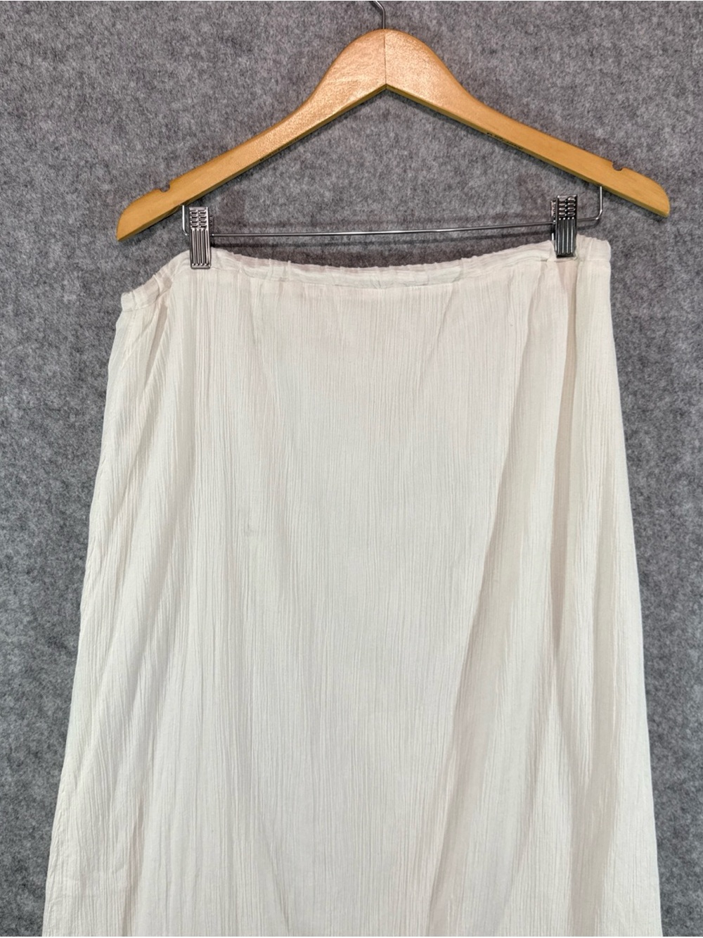 Eddie Bauer Maxi Skirt - Womens S - White Cream Bohemian Hippie Cottagecore - Picture 7 of 13